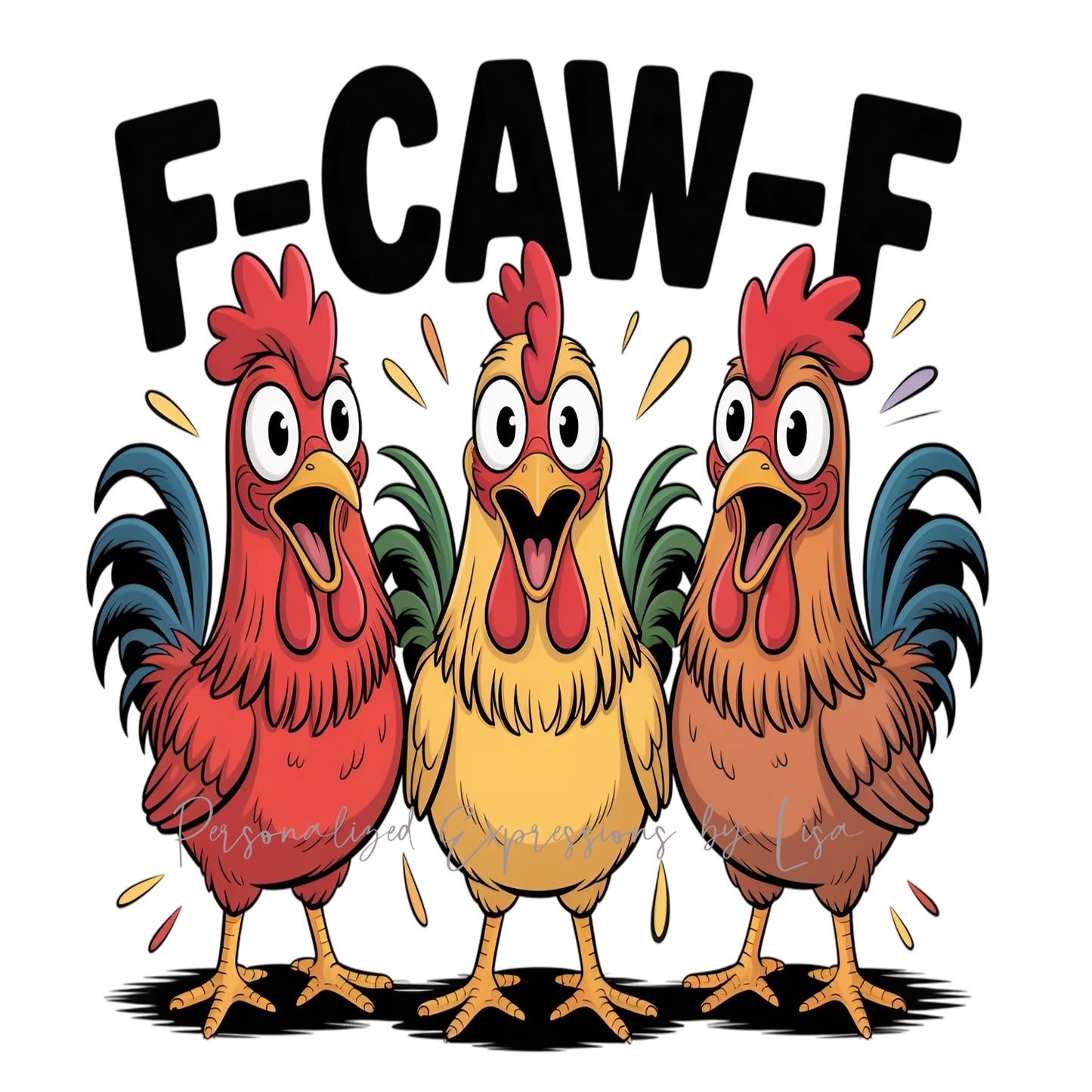 Hot, Cold & Hilarious – Snarky Drinkware Collection - F-CAW-F (Pronounced: Fuck Off)