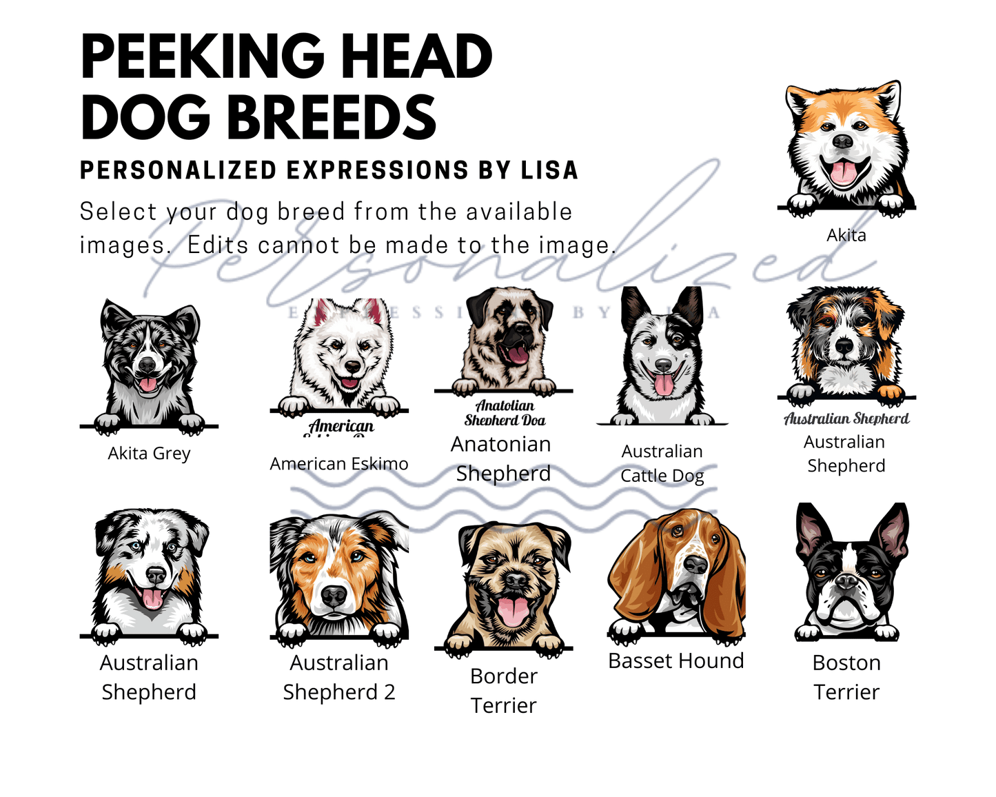 Personalize with your cat or dog's doppelgänger and name or message on this amazing towel.  Love your cat or dog