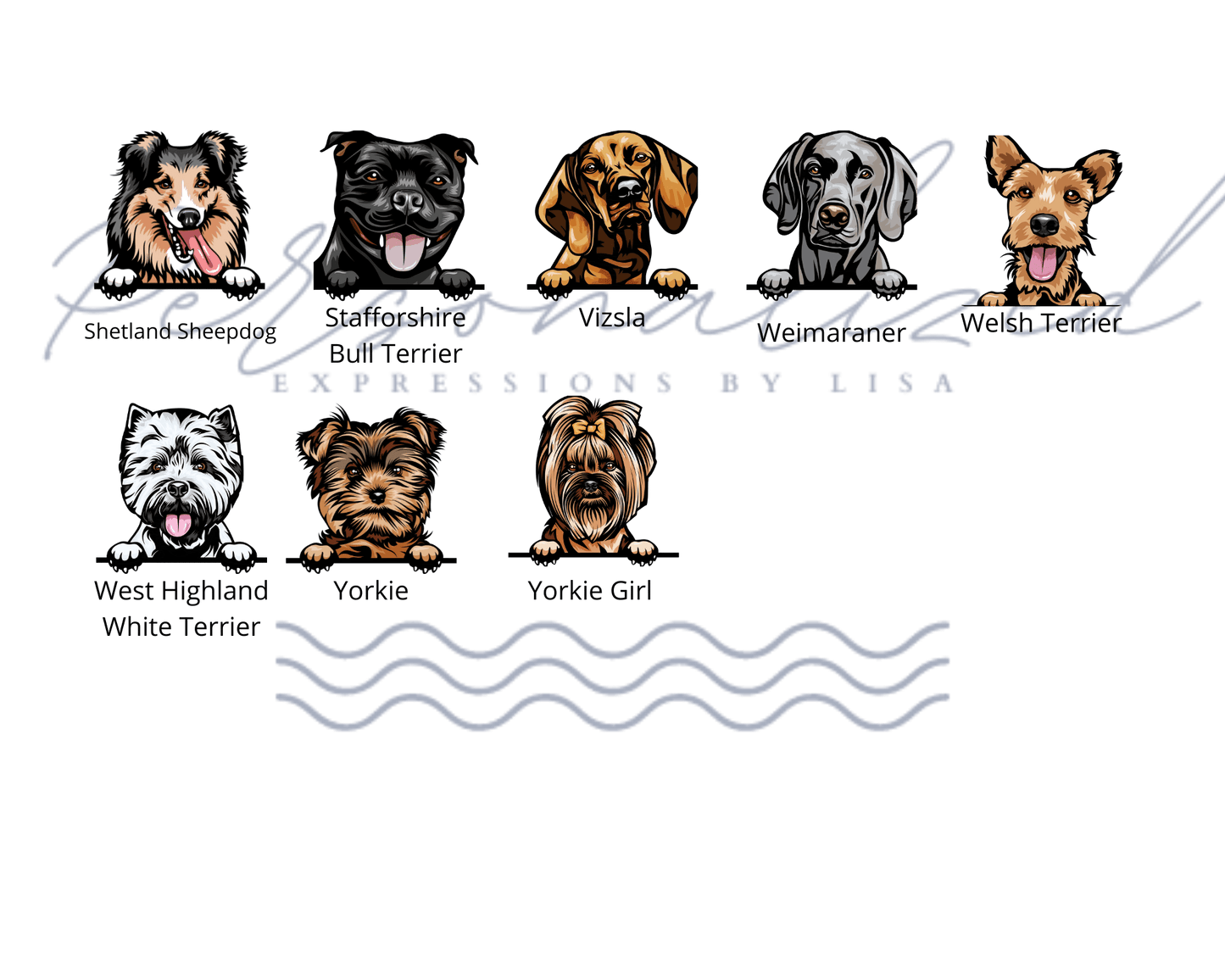 Personalize with your cat or dog's doppelgänger and name or message on this amazing towel.  Love your cat or dog