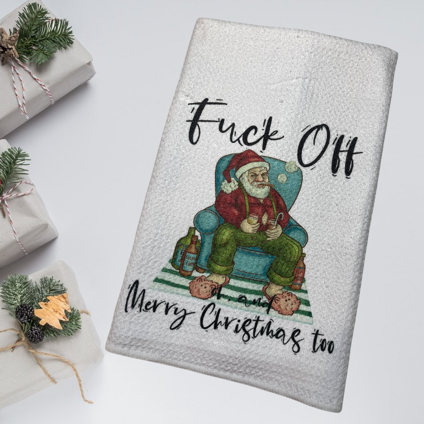 Bad Santa Says it All, Naughty Santa is in the House