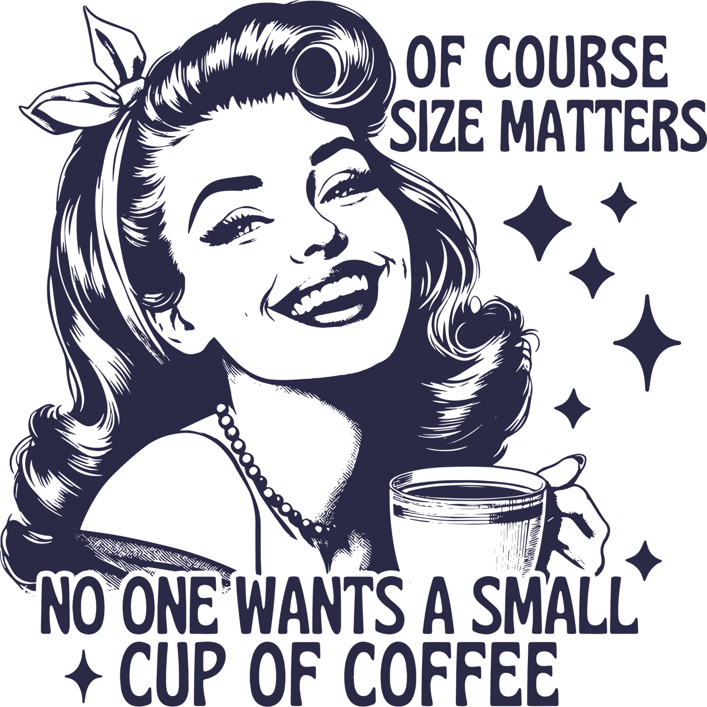 Funny Microfiber Kitchen Towels – Waffle Texture, Fast-Drying - Of Course Size Matters