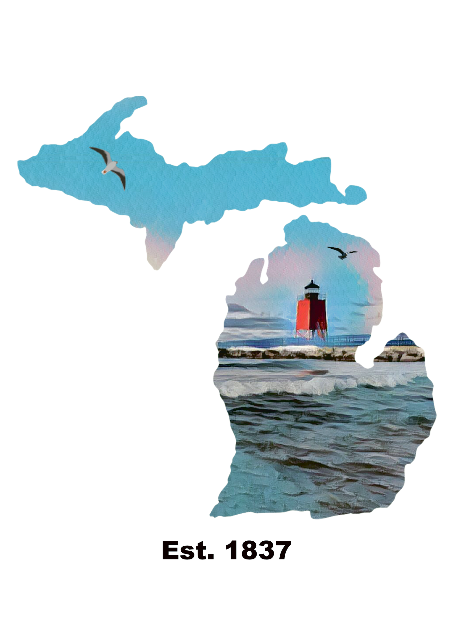 Michigan 1837 Microfiber Towel