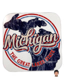 Michigan Collection Drink Coasters, Mix and Match 4 Coasters and Get a FREE Coaster Stand