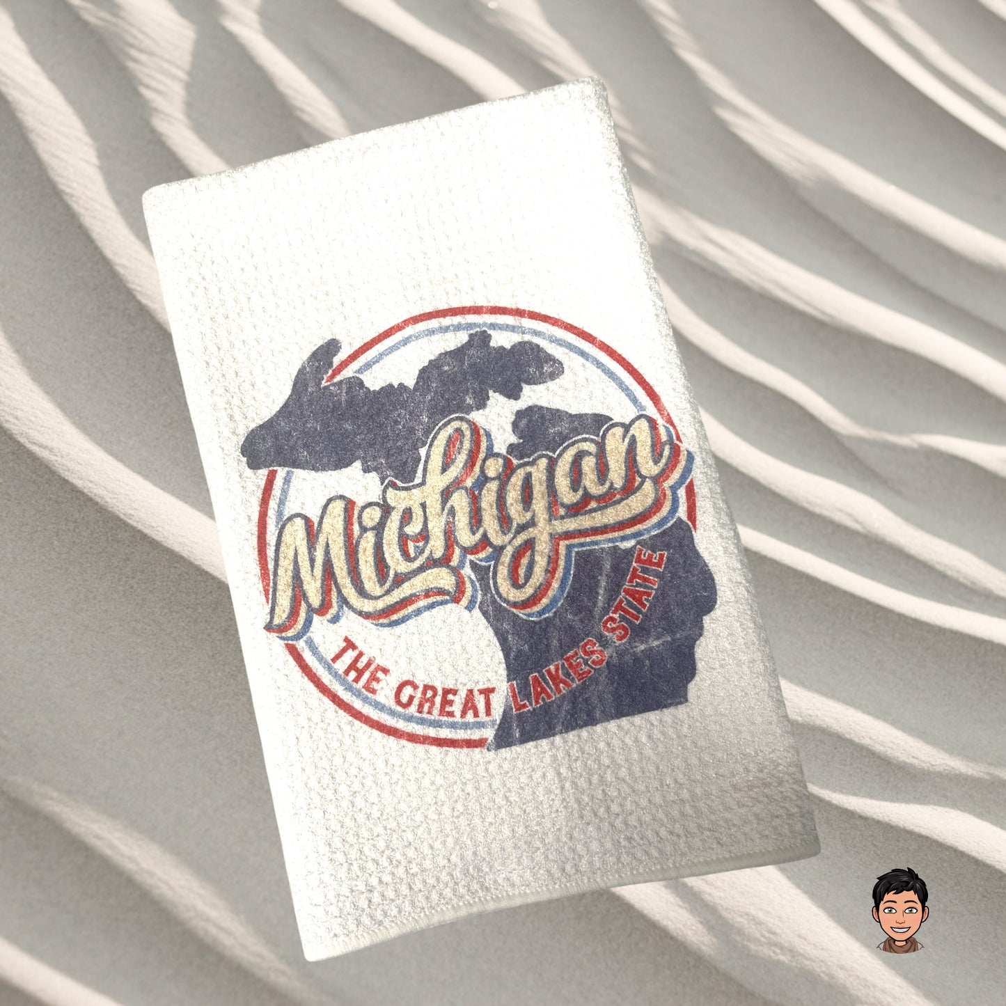 Retro Michigan - The Great Lake State. Celebrate Michigan Retro Style