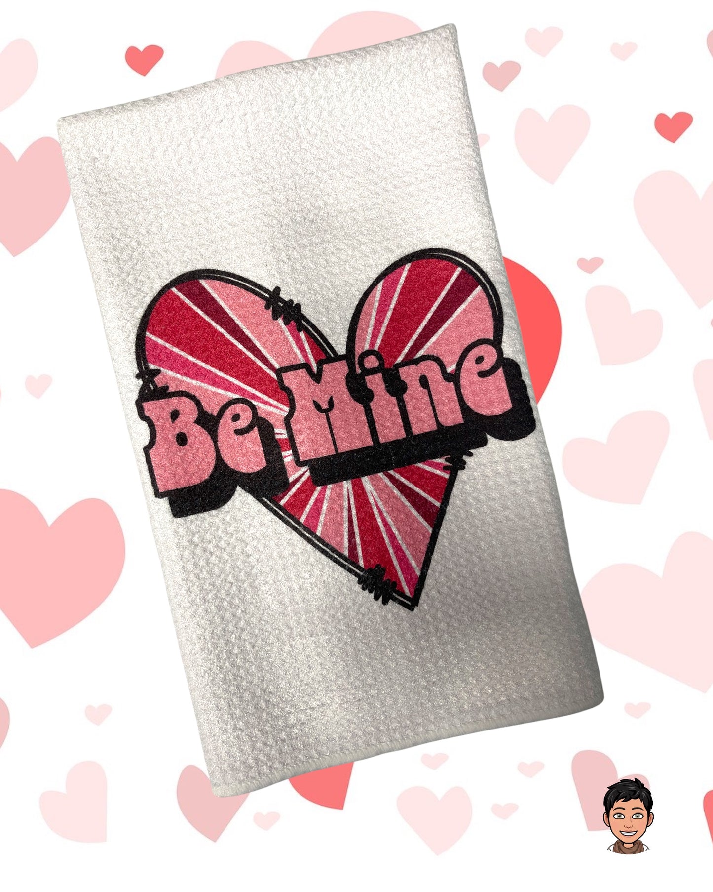 Be Mine Kitchen Towel