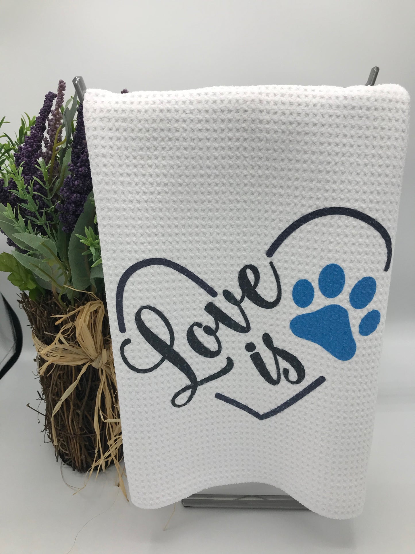 Pet Paw Microfiber Towel