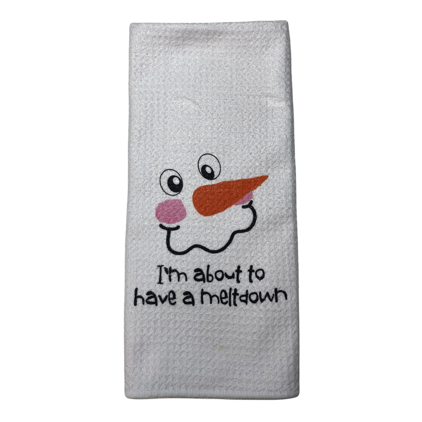 Snowmen Melt my Heart, in this case I'm About to Have a Meltdown has new meaning