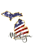 Celebrate Michigan and show your Red, White, and Blues!  Bring your love for America into the kitchen