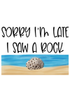 Squirrels, butterflies, rocks...Petoskey stone hunting is a true distraction