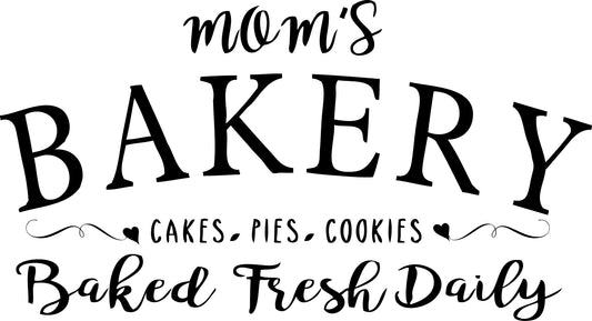 Moms Bakery Farmhouse Kitchen Towel